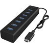ICY BOX IB-HUB1700-C3 Type-C zu 7 Port USB 3.0 Hub