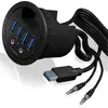 ICY BOX IB-HUB1403A - 4 Port USB 3.0 Tisch-Hub