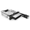 ICY BOX IB-166SSK-B Trägerloser Wechselrahmen für 3,5" SATA/SAS Festpl...