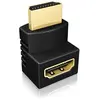 Icy Box HDMI zu (HDMI, 3 cm), Data + Video Adapter, Schwarz