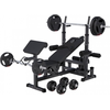 GORILLA SPORTS® Multifunktion Hantelbank - inkl. Hantelset 100kg, Vers...