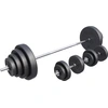 GORILLA SPORTS Langhantel Langhantelset Kunststoff 60 kg - 130 kg