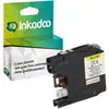 Inkadoo, Druckerpatrone, Kompatibel zu Brother LC-221 (Y)