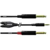 Cordial CFY 3 WPP - Y-Adapterkabel (3 m, 6.3mm Klinkenkabel, AUX Kabel...