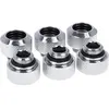 Alphacool 13mm Eiszapfen G1/4 Sixpack, Wasserkühlung Anschluss, Silber