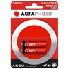 Agfaphoto Accu Hr03 900 (2 Stk., AAA, 900 mAh), Batterien + Akkus