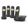 Gigaset A270A Quattro, Analoges/DECT-Telefon, Kabelloses Mobilteil, Fr...