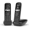 Gigaset AS690 DUO, Analoges/DECT-Telefon, Kabelloses Mobilteil, Freisp...