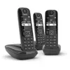 Gigaset AS690 Trio, Analoges/DECT-Telefon, Kabelloses Mobilteil, Freis...