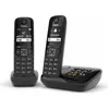 Gigaset AS690A Duo, Analoges/DECT-Telefon, Kabelloses Mobilteil, Freis...