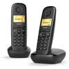 GIGASET A270 Duo DECT Schnurlostelefon-Set mit Anrufer-ID, Freispreche...