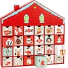 BRUBAKER Adventskalender zum Befüllen - Weihnachtshaus - DIY Weihnacht...
