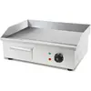 VERTES Grillplatte Bratplatte Plancha Grill Elektrisch 3000W aus Edels...