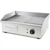 VERTES Grillplatte Bratplatte Plancha Grill Elektrisch 3000W aus Edels...