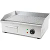 VERTES Grillplatte Bratplatte Plancha Grill Elektrisch 3000W aus Edels...