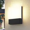 Lindby Vanira LED-Wandleuchte für außen, eckig