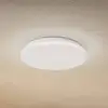 Lindby LED-Außendeckenleuchte Kirkola, 3000 K, Ø 34 cm, weiß