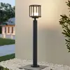 Lucande Wegelampe Berenike, 85 cm, dunkelgrau, Metall, GX53