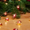 Lindby LED-Lichterkette Motje, Weihnachtsmann, 320 cm, IP20