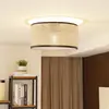 Lindby Deckenlampe Yaelle, Ø 40 cm, Rattan, schwarz, E27