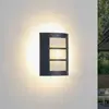 Lindby Außenwandlampe Vimal, E27, 26 cm, schwarz, Aluminium