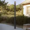 Lucande LED-Außenleuchte Pirron, 230 cm, anthrazit, IP65