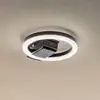 Lindby LED-Außendeckenleuchte Finian, Ø 22 cm, CCT, dimmbar