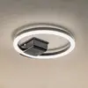 Lindby LED-Außendeckenleuchte Finian, Ø 31 cm, CCT, dimmbar
