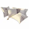 Mirabeau Kissenhülle Kissenhülle 4er Set Olette creme/braun, none