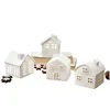LOBERON Mirabeau Windlicht Windlicht 4er Set Country weiß (4er Set, 4e...