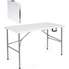 Wiltec Campingtisch klappbar 122x60x75 cm Klapptisch mit Tragegriff Pa...