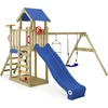 Spielturm Wickey MultiFlyer Light mit Schaukel und Rutsche in Blau