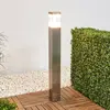 Lindby LED-Wegeleuchte Baily, Höhe 80 cm, Edelstahl, IP44