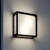 Lucande Außenwandlampe Aurelien, anthrazit, Metall, 25x 25cm