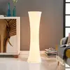 Lindby Stehleuchte Liana, Höhe 123 cm, weiß, Textil