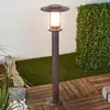 Lindby LED-Wegeleuchte Pavlos, 76 cm, rostfarben, Edelstahl