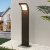 Arcchio LED-Wegelampe Advik, 100 cm, anthrazit, Sensor, IP54