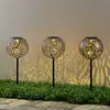 Lindby LED-Solarlampen Vilani, 3er-Set, 54cm, Erdspieß, IP44