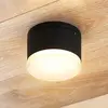 Lindby Mathea LED-Außen-Deckenleuchte, Zylinder