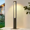 Lucande LED-Außenleuchte Dovino, 150 cm, dunkelgrau, IP65