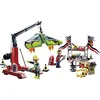 4x PLAYMOBIL Air Stuntshow Servicestation Figuren 85er Set Zubehör Kin...