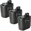 vhbw 3x Akku kompatibel mit Würth ABH 20-SLE, ABH 20 Werkzeug (3000 mA...