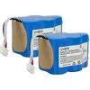 vhbw 2x Akku kompatibel mit Ecovacs Deebot D66, D68, D62s, D715, D62, ...