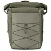 Kapten & Son Rucksack Yoho Forest Green 24-30 L | Rolltop Rucksack Dam...