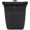 Kapten & Son Rucksack Lund Basic All Black 16-18 L | Rolltop Rucksack ...