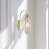 Maytoni Antic Wandleuchte, Glasschirm in Cognac