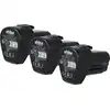 vhbw 3x Akku kompatibel mit Metabo KPA 10.8 400, PowerLed 12, PowerImp...