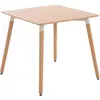 CLP Küchentisch Viborg natur Größe 80 cm Größe 80 cm