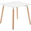 CLP Küchentisch Viborg weiß Größe 80 cm Größe 80 cm