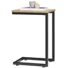 SoBuy Beistelltisch FBT87/44, C-Form, mobiler Kaffeetisch, Wohnzimmer ...